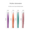 1 Pcs 4 Styles Tip Flat Eyebrow Tweezers Stainless Steel Point Tip Slant Hair Removal Beauty Makeup Tools Accessory