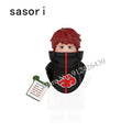 Naruto Sasuke Kakashi Akatsuki bricks Building Blocks Anime cartoon Mini Action Figures Heads Assembly Toys kids Christma Gifts