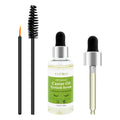 Natural Castor Oil Eyelashes Growth Essential Oil Thick Longer Nourishing Enhancer Lash Eyebrow Hair Growth Liquid Castor Serum