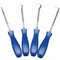 4 Pieces Long Pick &amp; Hook Set Gasket Puller Pick Tools for Removing Car Auto Oil Seal O-Ring Seal