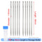 Leather Crafts Sewing Needle,Round Head Blunt Pint,Pointed Prism Sharp Tool for Embroidery Stitching Gold Tail Big Eye Needles