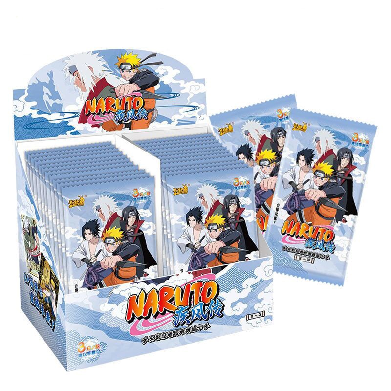 The New KAYOU Naruto Card The Chapter of Soldiers Naruto Bronzing Inheritance Collection BP Card Children&