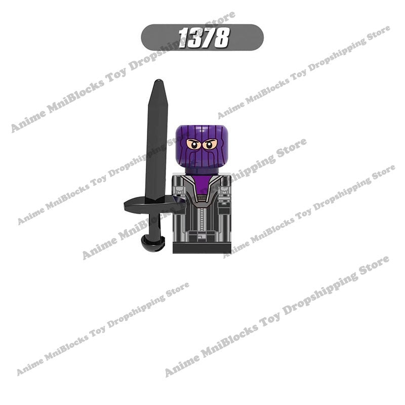 XH heroes bricks X1345 X1335 Disney anime mini action toy figures building blocks Assembly Toys bricks kids collection gifts