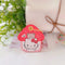 Kawaii Sanriod Accessories Kitty kuromi My Melody Cartoon Silicone Case Backpack Pendant Keychain Anime Toys for Girls Gifts