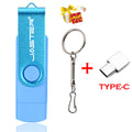 3 in 1 USB flash drive OTG High Speed Pen Drive 64GB 32GB TYPE-C Adapter Gift 16GB 8GB Micro USB stick Red External Storage 4 GB