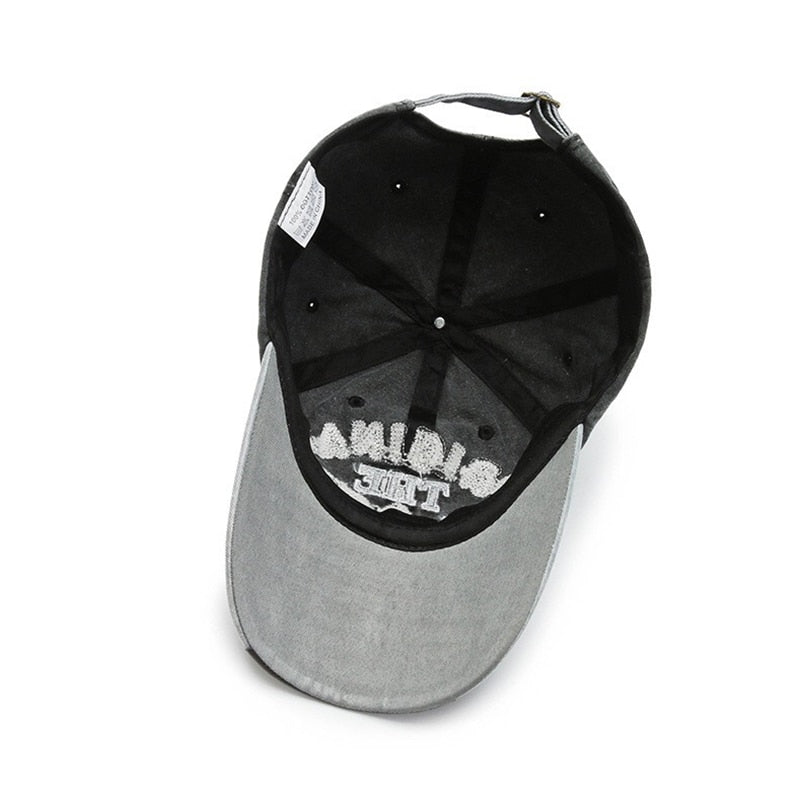 Retro Letter Embroidery Baseball Caps 2022 New Spring Summer Men Women Cotton Adjustable Casual Hat Hip Hop Streetwear Sun Hats