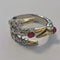 1pcs Titanium Steel Eagle Dragon Claw Halloween Skull Ring Hot Selling Men&