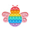 Animal Fidget Toys for Children Adults Kawaii Trend Figet Toy Kids Fun Push Bubble down Antistress toy Girls Boys Birthday Gift