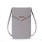 2022 Bag For Women Touch Screen Cell Phone Purse Smartphone Wallet Shoulder Strap Handbag PU Leather Casual Solid Crossbody Bags