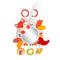 Black White View Back Seat Mirror Baby Car Mirror Safety Seat Headrest Rearview Mirror Baby Facing Rear Ward Car Kids Monitor