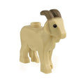 MOC City Animal Building Block Figures Goat Sheep Dog Lion Panda Cheetah Parrot DIY Farm Street View Accessories Bricks Toy Gift