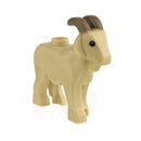 MOC City Animal Building Block Figures Goat Sheep Dog Lion Panda Cheetah Parrot DIY Farm Street View Accessories Bricks Toy Gift