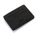 Mini Men Card Holder Wallets Zipper Coin Pocket Slim Magic Male Wallet Quality PU Leather Credit Bank Card Case Small Men Purses