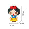 Disney DIY LinaBell assembly buildding blocks Goofy Pluto Anime Mini Action Figures Educational Toys kids Birthday Gifts