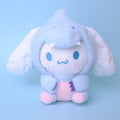 Sanrio 10cm Kuromi My Melody KT Cat PC Dog Hello Kitty Keychain  Anime Plush Figure Pendant Accessories Cute Animals Toys