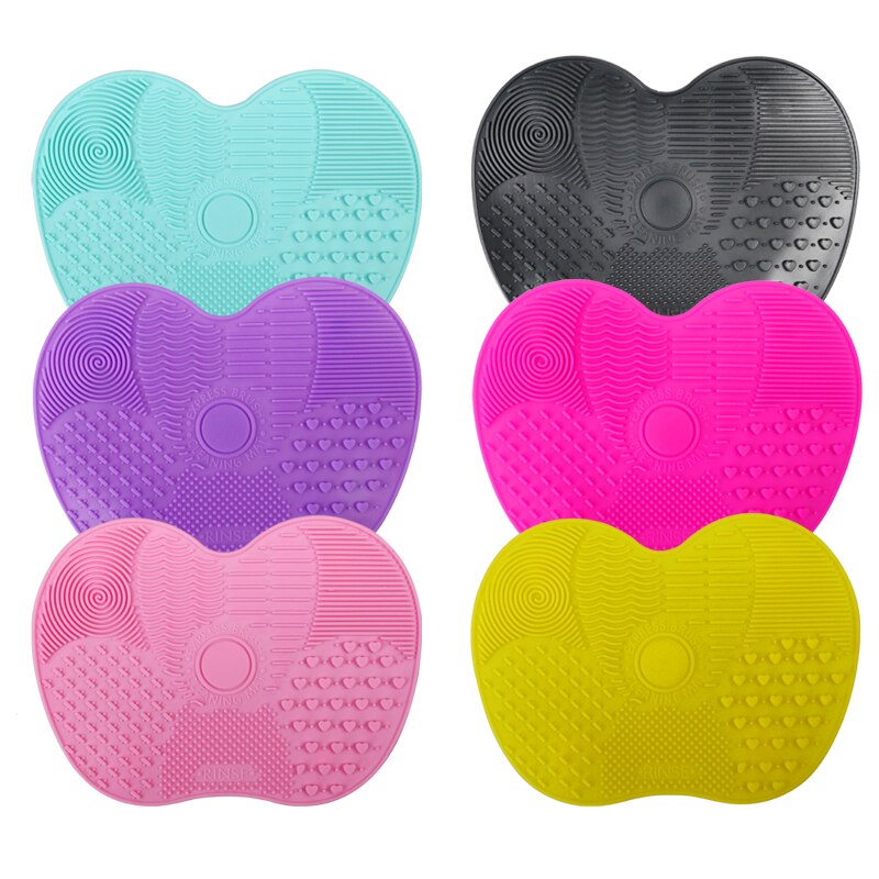Newest Silicone Brush Cleaner Cosmetic Make Up Washing Brush Gel Cleaning Mat Foundation Makeup Brush Cleaner Pad Scrubbe Board