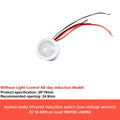 LED PIR No Adjustable Delay Human Body Infrared Detector IR Infrared Motion Sensor Light Switch For Home AC110-240V DC 12V-24V