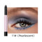 QIBEST Pearlescent Silkworm Eyeshadow Pen Lasting Waterproof Shiny Pigment Cosmetics Glitter Matte Nude Eye Shadow Pencil Makeup
