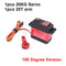 Waterproof 20KG 25KG 30kg 35kg 40KG 60KG Servos 180 270 360 Degree Large Torque Digital Servo Metal Gears 25T Arm For RC Car