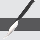 1Pcs 16cm Stainless Steel Cutting Knife Leather Craft Practical Cutting Carving Tool DIY Leather Tool Belt Storage Bag Black