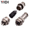 YIDI 5/10Set GX12 GX16 GX20 2 3 4 5 6 7 8 9 10 12 14 15 Pin Male Female Lc Cable Aviator Aviation Circular Connector Plug Socket