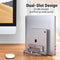 UGREEN Vertical Laptop Stand Holder Foldable Aluminum Notebook Stand Laptop Tablet Stand Support For Macbook Air Pro PC 17 inch