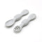 Baby Meal Spoon Set Food Grade Silicone Sticky Spoon Children Sticky Spoon Soup Spoon Fruit Color Silicone Training Spoon