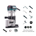 710W Electric Trimmer Router Wood Milling Machine Carpentry Manual Trimming Tools Woodworking Laminate Trimmer Tupia Power Tools
