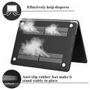 Laptop Case for Apple Macbook M1 Chip Air Pro Retina 11 12 13 15 Inch,Crystal Clear Hard Shell 2020 Touch Bar ID Pro 13 A2338