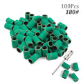 100pcs 80''/120''/180" Nail Art Sanding Bands Gel Polish Remover Tool Accessory for Electric Nail Machine Nail Drill Bits