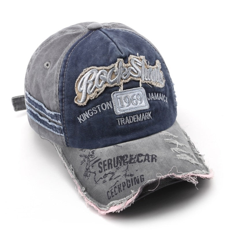 Retro Letter Embroidery Baseball Caps 2022 New Spring Summer Men Women Cotton Adjustable Casual Hat Hip Hop Streetwear Sun Hats
