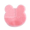 Makeup Brush Cleaner Washing Brush Pad Cleaning Mat Cosmetic Brush Cleaner Universal Make up Tool Scrubber Box