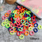 Kid Small Hair Bands Baby Girl Children Headbands Colorful Elastic Hair Tie Nylon Scrunchie Hair Rope 50/100pcs Hair Accessories