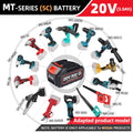 WOSAI Rechargeable Battery 12V 20V Lithium-Ion Series Cordless Drill/Saw/Screwdriver/Wrench/Angle Grinder Brushless Power Tools
