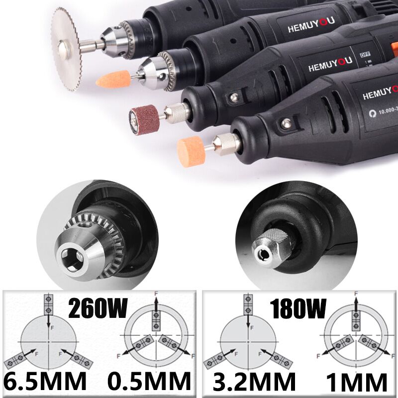 Dremel mini electric drill engraver Rotary Tool polishing machine 180W Power Tool Variable Speed engraving pen with accessories