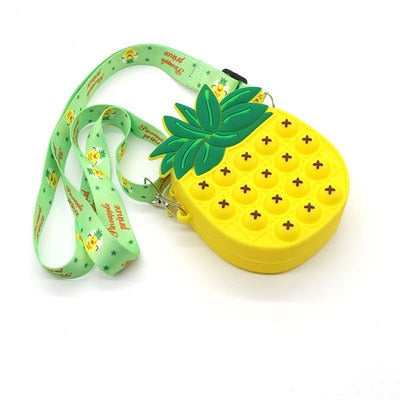 Hot Fidget Toys 2022 Push Bubbles Toy Rainbow Unicorns Premium Girls Push Bubble Bag Adult Antistress Squeeze Squishy Gifts