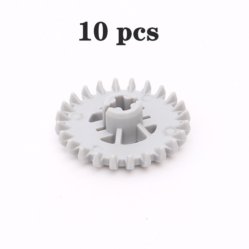 MOC Gear Series Gear Rotating Platform Gear Rack and Gear Differential  High-tech Parts Small Particles Building Blocks Toys