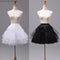 NIXUANYUAN White or Black Short Petticoats 2022 Women A Line 3 Layers Underskirt For Wedding Dress jupon cerceau mariage