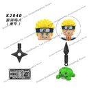 Naruto Sasuke Sakura Kakashi Obito Jiraiya Tsunade anime dolls Mini Action toy Figures cartoon Assemble blocks kid Birthday gift