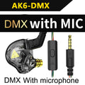 Original QKZ AK6 Copper Driver HiFi Wired Earphone Sport Running  Headphones Bass Stereo Headset Music Earbuds fone de ouvido