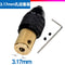 Mini Drill Chuck Mandril Cartridge Engraver Collet Chuck Electric Motor Shaft Fixture Clamp 0.5-3.2mm Quick Change Chuck