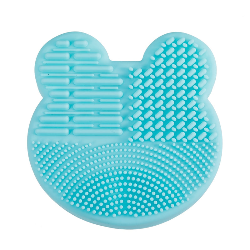 Makeup Brush Cleaner Washing Brush Pad Cleaning Mat Cosmetic Brush Cleaner Universal Make up Tool Scrubber Box