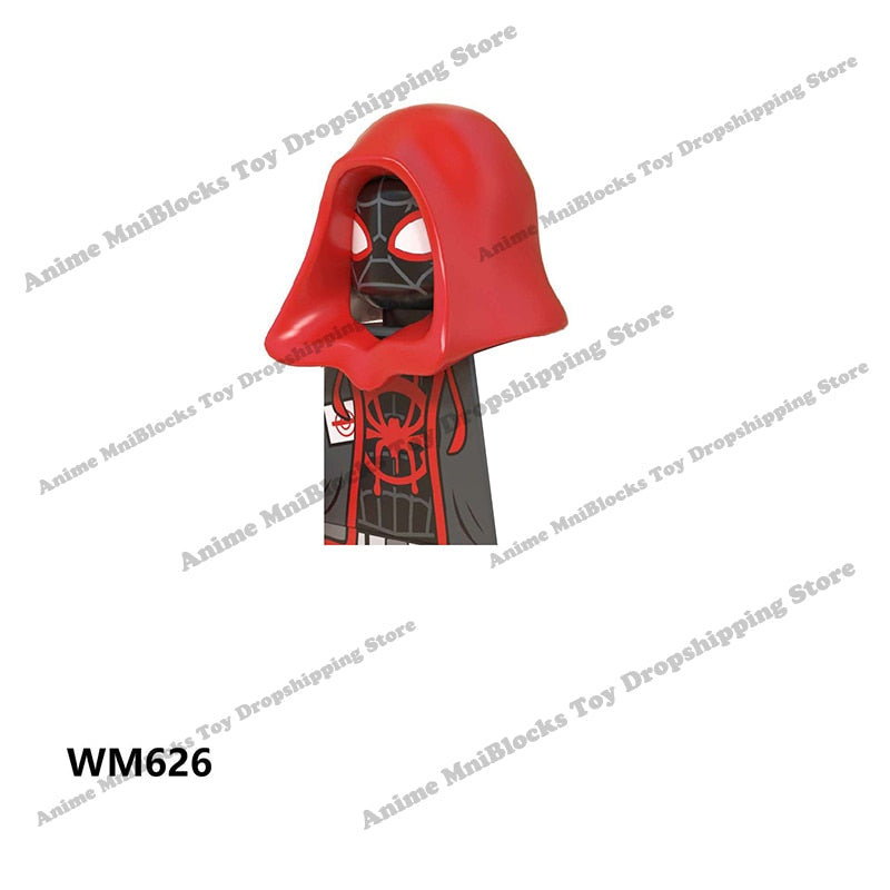 WM blocks 6052 6055 6056 6061 6063 6068 6071 6132 Disney anime bricks mini action toy figures Assemble blocks kids toys gifts