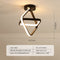 Small Modern LED Ceiling Light 2 Rings Creative Design Ceiling Lamp Indoor Lighting Fixtures Hallway Balcony Aisle Office Lustre