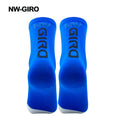NW-GIRO 2022 New Cycling Socks Bike Nurse Compression Road Bike Running Mtb Knee-high White Sports Funny Brand Black