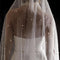 Pearls White Ivory Long Bridal Veil With Comb One Layer Cathedral Wedding Veil with Pearls Velos de Noiva Crystal Beads 75-300cm