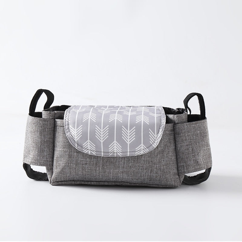Universal Buggy Baby Pram Organizer Bottle Holder Multipurpose Baby Stroller Accessory Stroller Caddy Storage Bag Mummy Bag