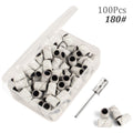 100pcs 80''/120''/180" Nail Art Sanding Bands Gel Polish Remover Tool Accessory for Electric Nail Machine Nail Drill Bits
