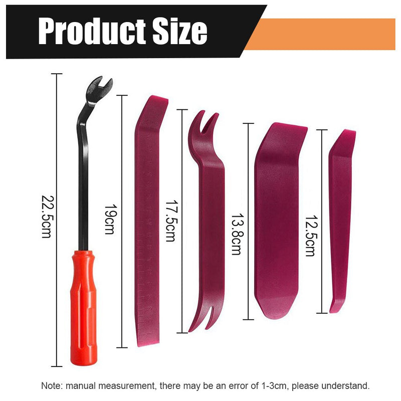 Car Audio Disassembly Tools Door Clip Panel Trim Removal Tools Kits Car Interior Plastic Disassembly Seesaw Conversion Tool