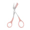 Eyebrow Trimmer Scissors Comb Stainless Steel Brow Hair Scissors Clips Shaping Razor Grooming Trimmer 1Pcs Makeup Accessories